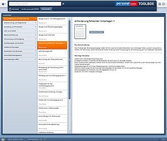 personalSCHWEIZ Toolbox personalSCHWEIZ Toolbox