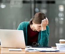 Zu viel Druck am Arbeitsplatz?
