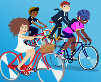 Ab aufs Velo Ab aufs Velo